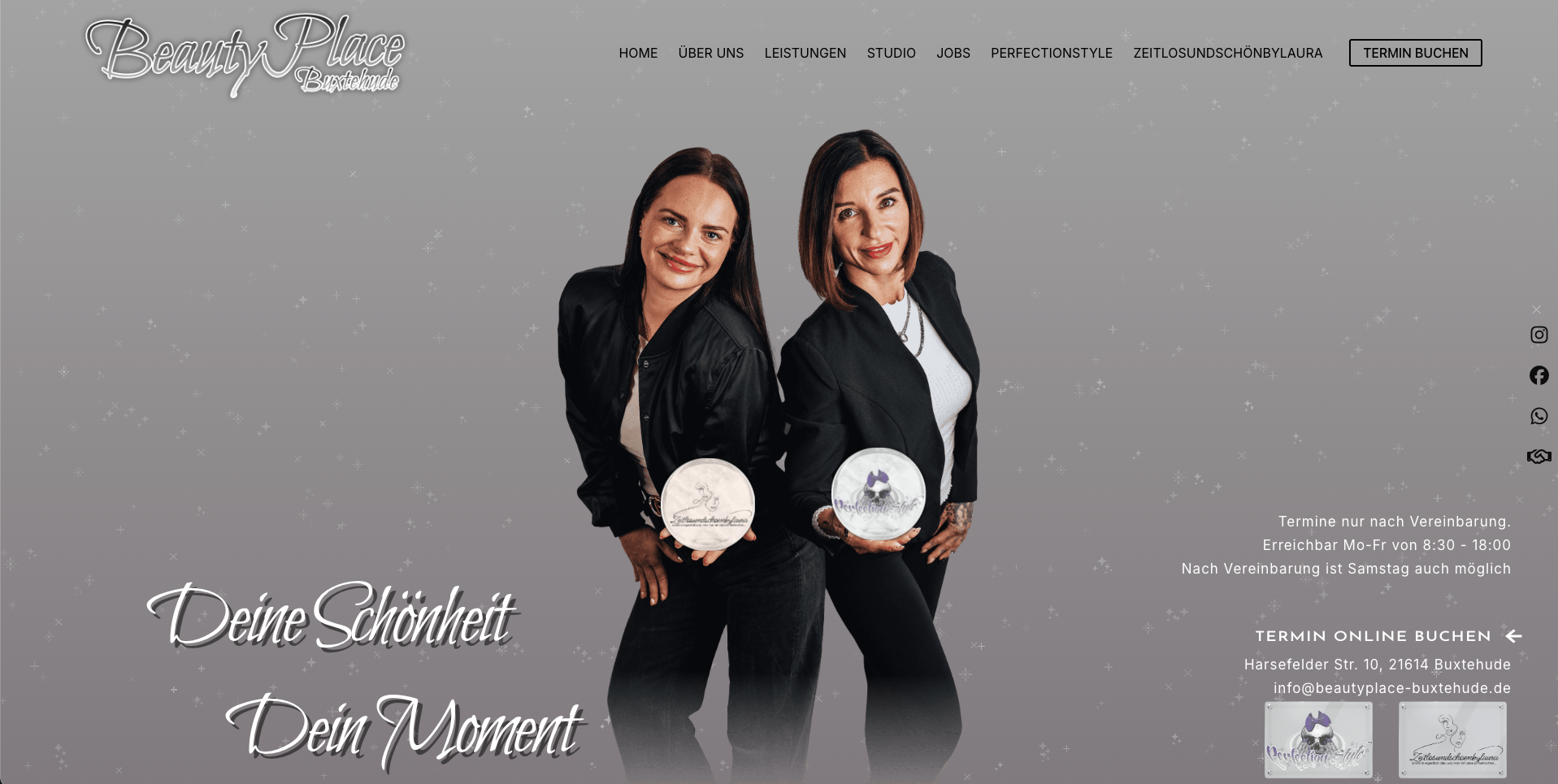 Beautyplace Buxtehude Website